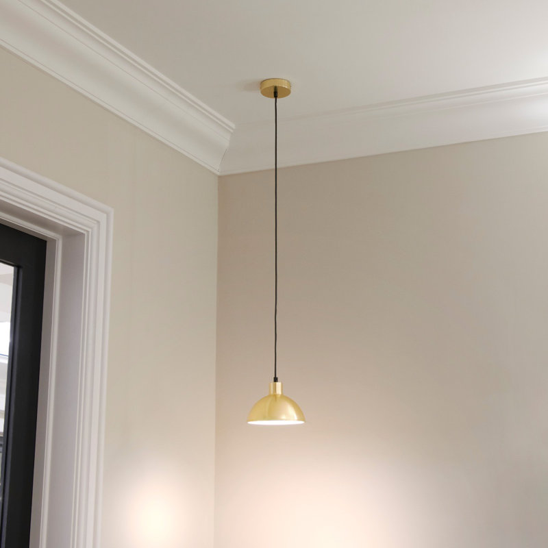 1 - Light Pendant, Brass