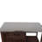 Outdoor Kitchen Island Fir Wood Prep Station Lockable Kitchen Cart with Stainless Top, Ample Storage Space, Towel and Spice Racks for Patio and Outdoor, Dark Brown-42294263