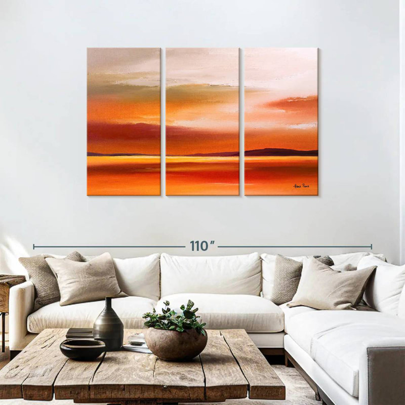 Gillard Evening Sky IV, 48" H x 74" W