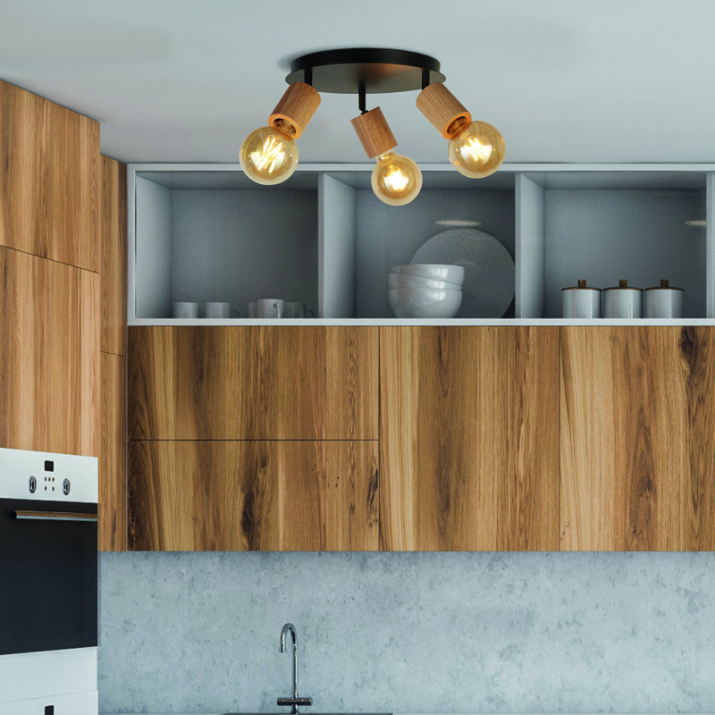 Hayven Flush Mount and Spotlight