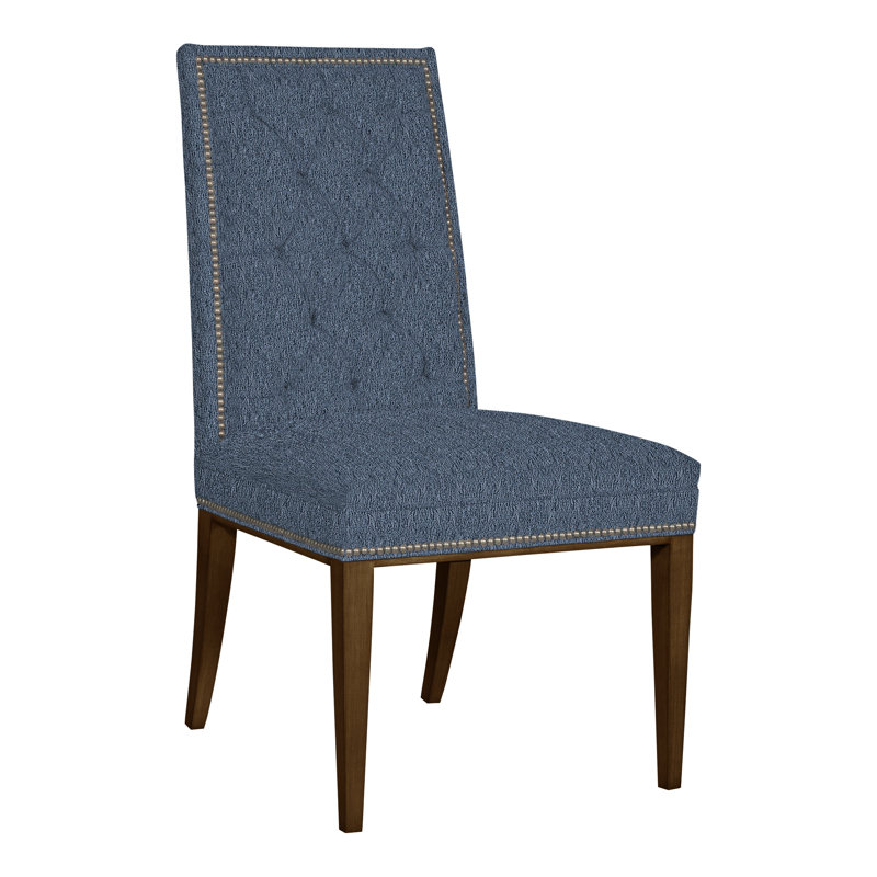 Hanover By Michael Weiss Upholstered Dining Chair, Yes, Navada Blue, Havana