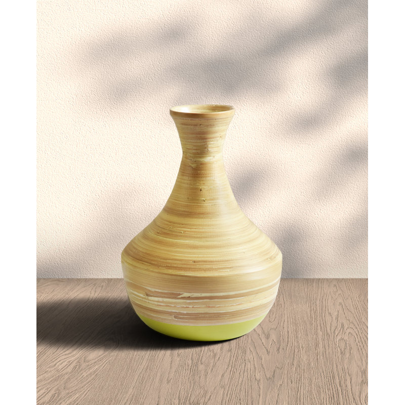 Pot en bambou Bahia, Vert