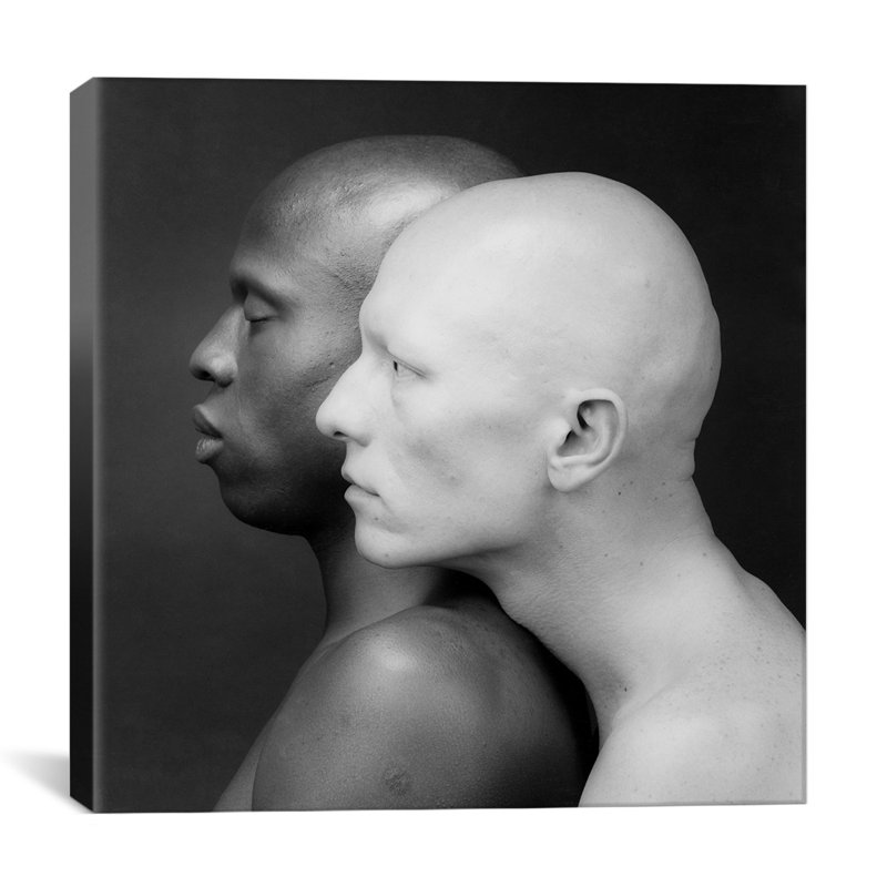 Men Photographic Print on Canvas, 37" H x 37" W x 1.5" D