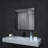 1.3" Thick Rectangle Metal Framed Bathroom Vanity Mirror, Decorative Mirror Wall Mirror with Tempered Glass-2079370086-2079370089