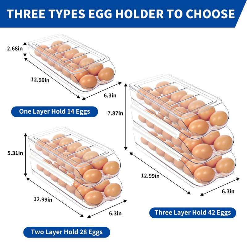 Egg Holder for Fridge