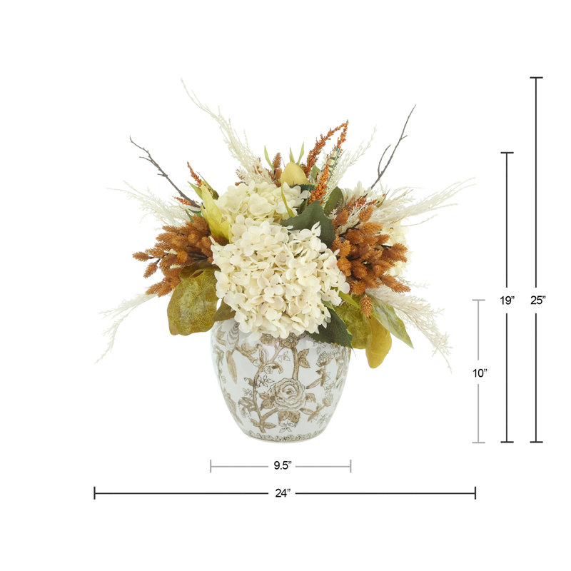 Martela Faux Floral in Vase