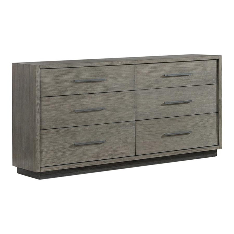 Commode double 6 tiroirs Bergelmir