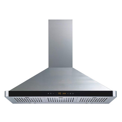  W103B Series 36" 600 CFM Convertible Wall Mount Range Hood in Stainless Steel