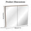 Armoire à pharmacie 32 * 28 avec miroir pour salle de bain-392165770-392165771