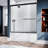- W x 62'' H Door Semi-Frameless Tub Door with-62295906