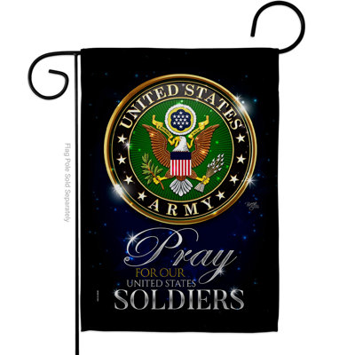 Double Sided 18.5'' H x 13'' W Polyester Garden Flag