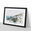 The Island of Rhodes in Greece - Picture Frame Painting Print-56854854-56854858