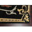 Tapis noir à motif de teinture végétale noir Ziegler 6 x 10