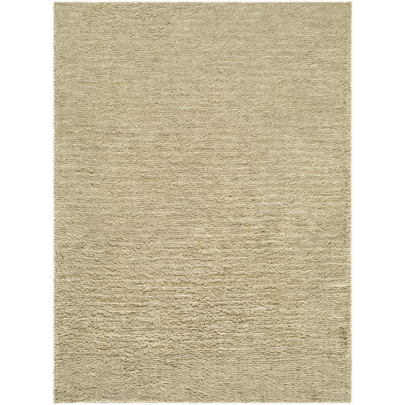 Tapis fait à la main Snuggle, Beige / grès / crème, Rectangulaire 8 pi x 10 pi