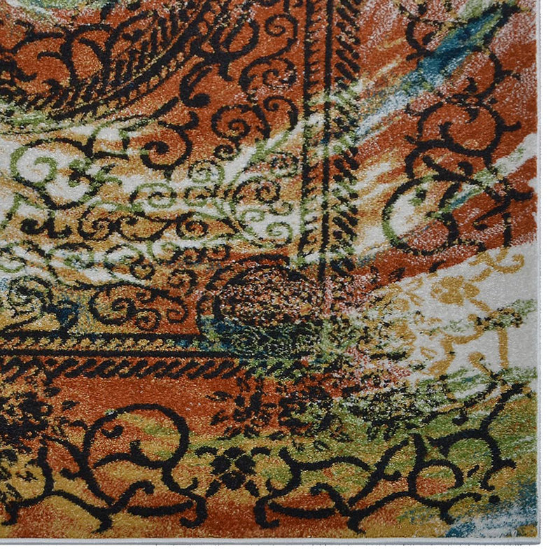 Tapis rectangulaires en polypropylène chauffant fabriqués à la machine Bicknell, Rectangle 4 pi x 6 pi