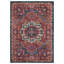 Tapis brique / bleu Tibo-1753515576