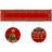 Embroidered Christmas Holiday Holly Tree Table Runner, Dresser Scarf, Rectangular-1833834794