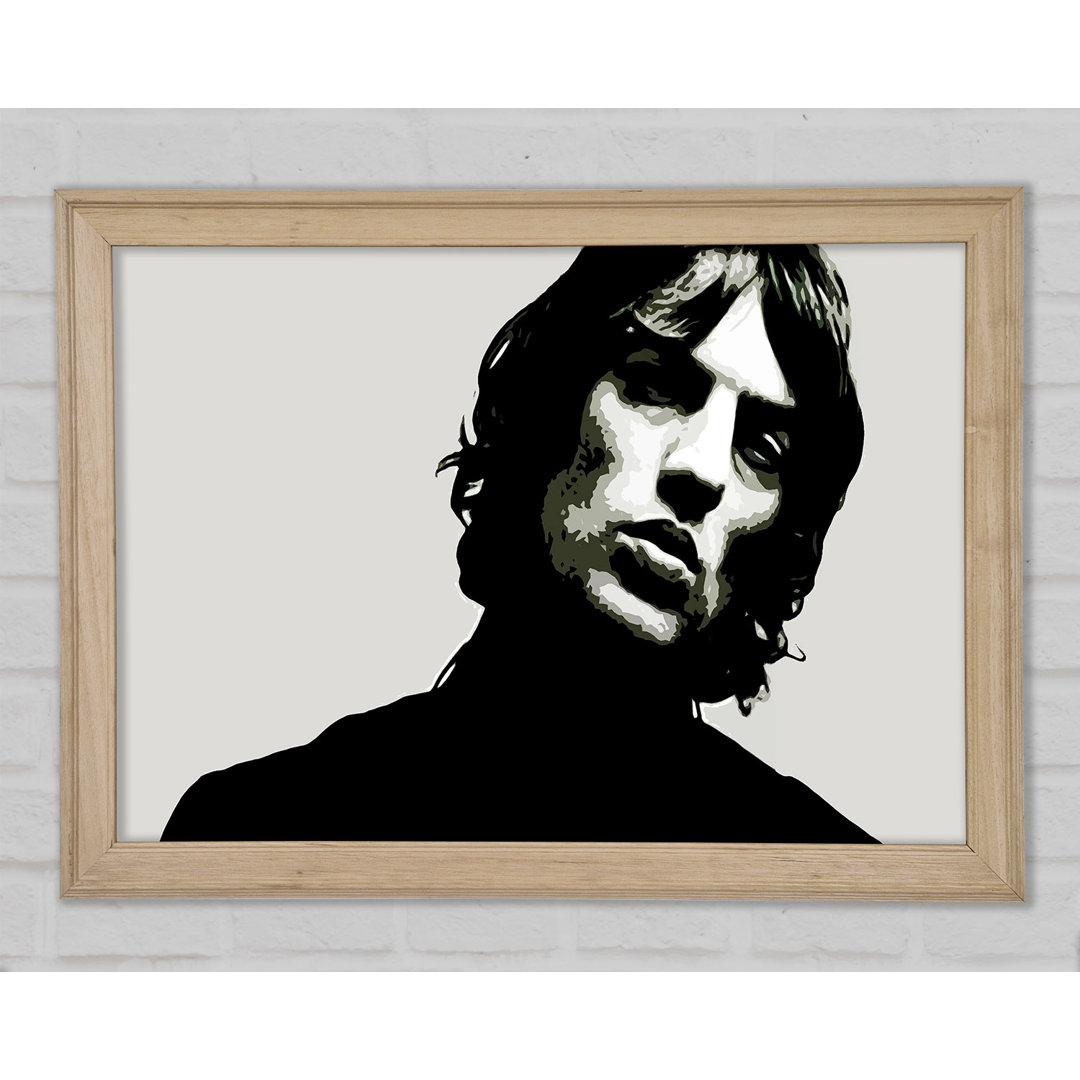 Richard Ashcroft Gerahmter Druck