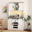 Grande table basse avec buffet de cuisine