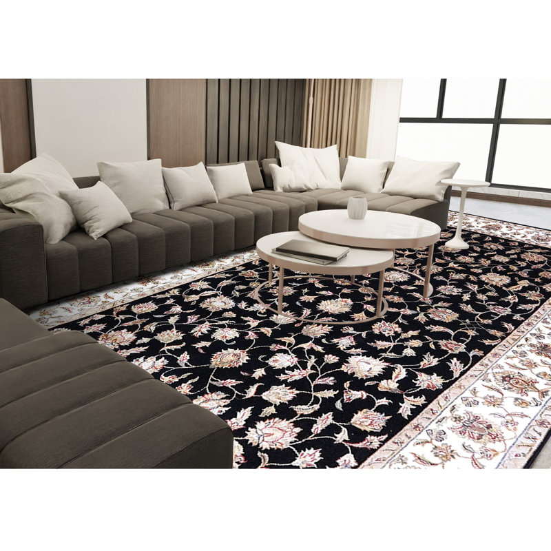 Intricately Oriental Area Rug, Rectangle 12'  x 15'