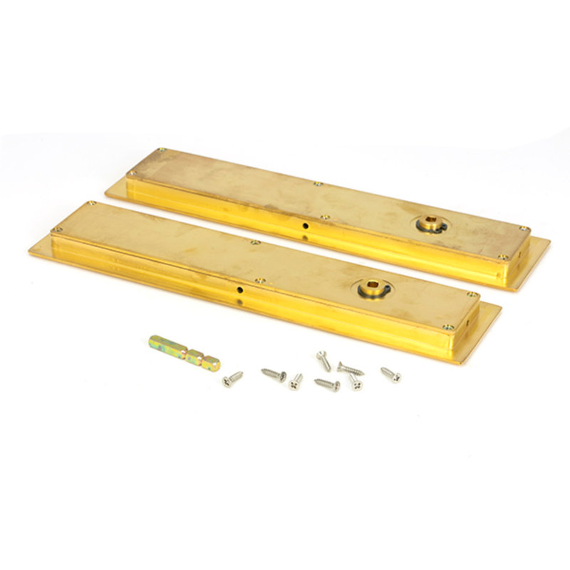 Door Accessory, Polished Brass, 25cm H x 6cm W x 1.3cm D