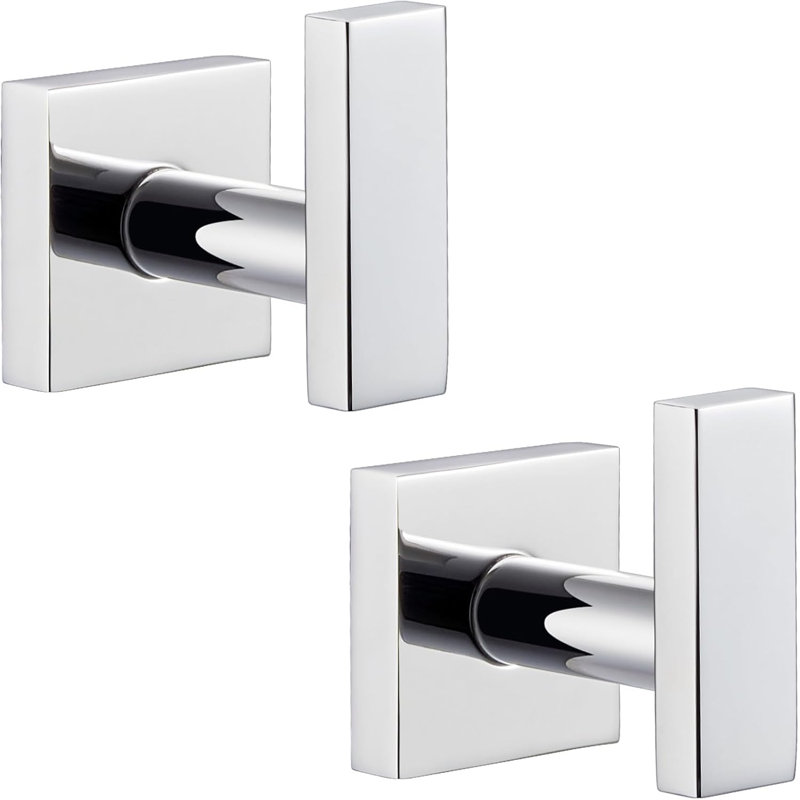 Crochets pour serviettes de bain, Polished Chrome