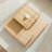 3-Piece Modular Stacking Coffee Table, Wood Look MDF, No Assembly