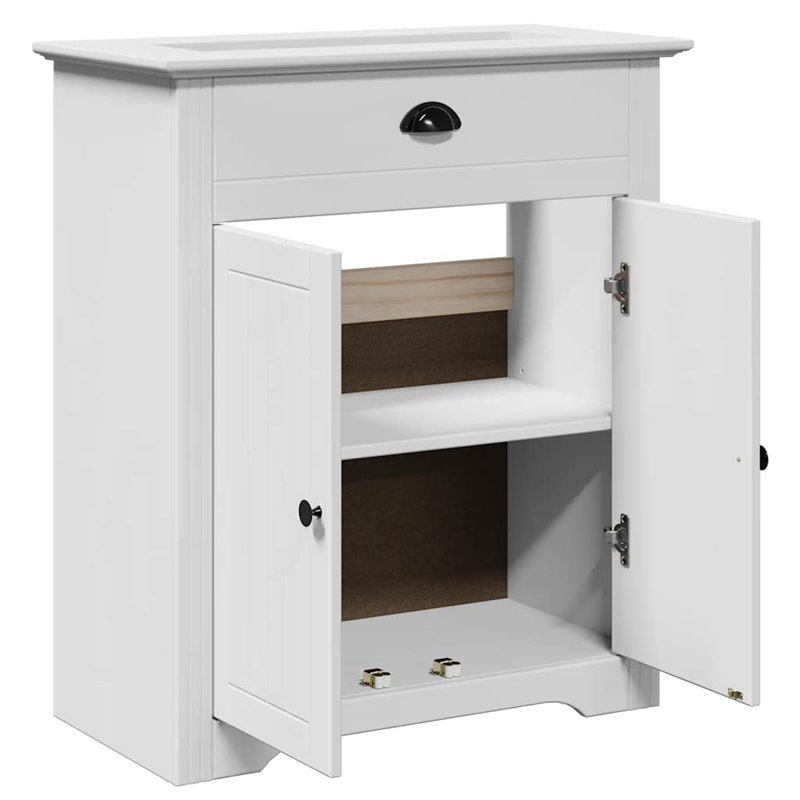Aaliah Bathroom Cabinet, White