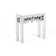 Yolanta 31.5'' Mirrored Glass Console Table