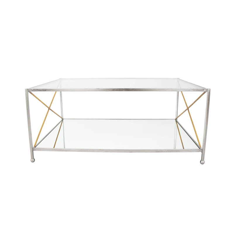 Iris Coffee Table, Silver
