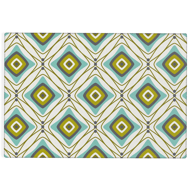 Tapis rectangulaire Iyanna avec envers antidérapant, Rectangle 8 pi x 12 pi