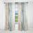 Beige And Blue Coastal Beach Paint - Coastal Beach Curtain - Velvet Room Darkening - 1 panel-107826631