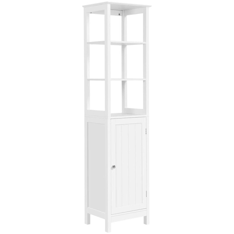 Dovecove Southa Freestanding Linen Cabinet & Reviews | Wayfair