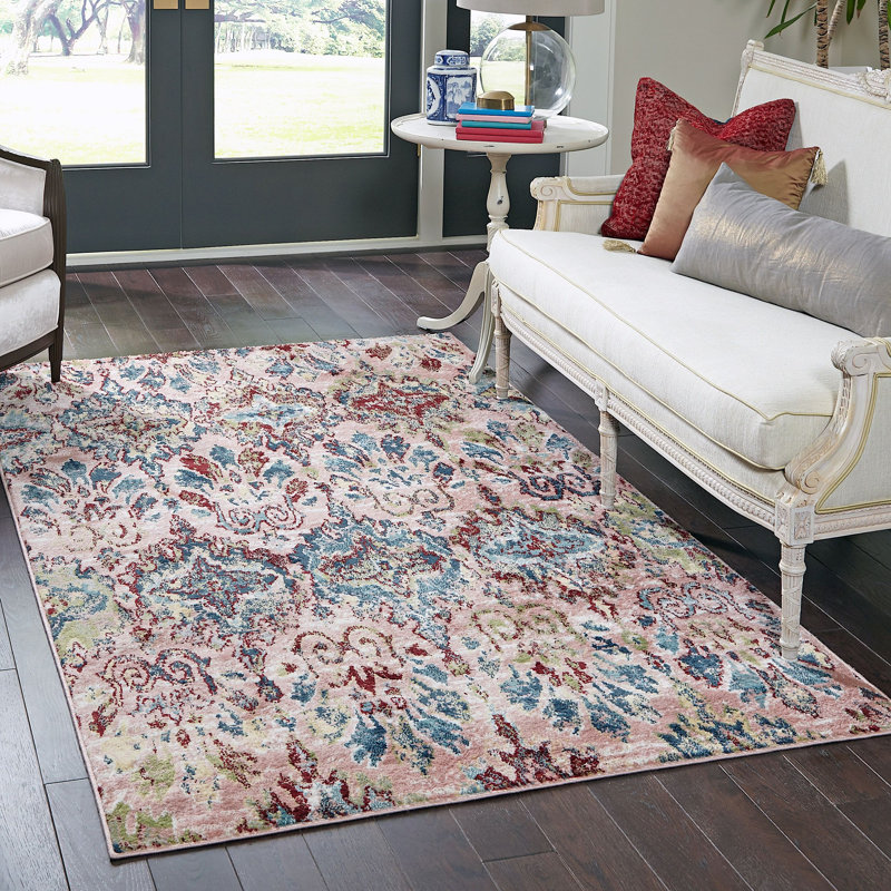 Endel Abstract Indoor Rug, Rectangle 5' x 8'
