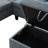 103" Verona Gray Flannel 3-Piece Left Facing Sectional Sofa Set With Chaise And Storage Ottoman-1162589150-1162589142