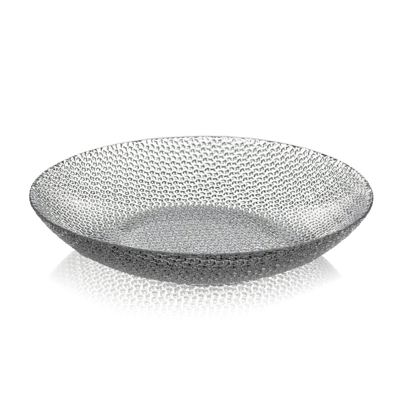 Assiette à soupe en verre Madellyne