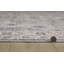 Tapis oriental gris en polyester tissé à la machine Meethu-581606021