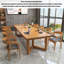 Table de conférence rectangulaire en bois massif Nordic-545728081