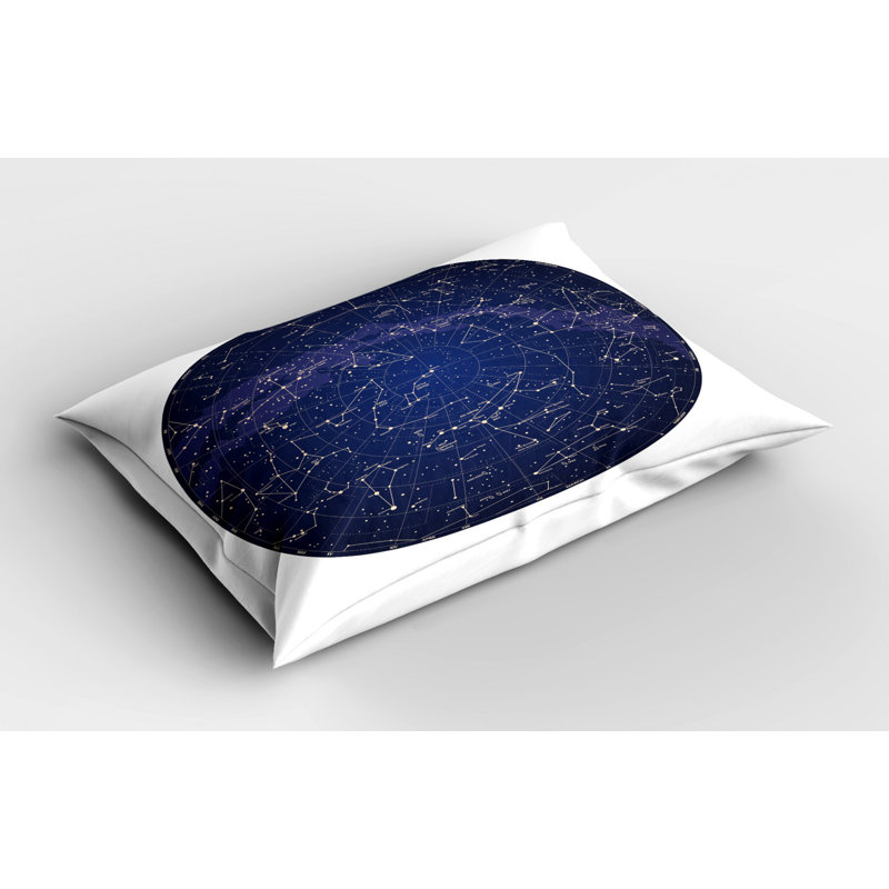 Star Polyester Sham Set, Twin