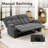 Brost Manual Recliner Loveseat with Cup Holders & Pocket Storage-102051325-121418404