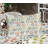 Ambesonne Grunge Fitted Sheet & Pillow Sham Multicolor-106786394