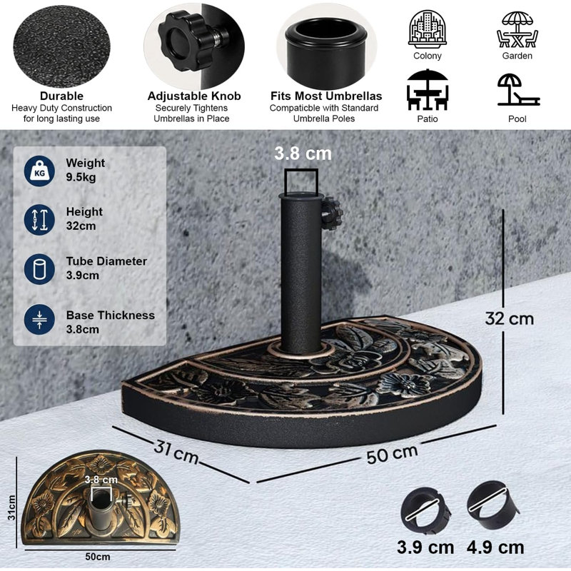 9.9kg Umbrella Base