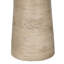 Table d'appoint carrée crème 20 pi x 20 po x 24 po avec base piédestal