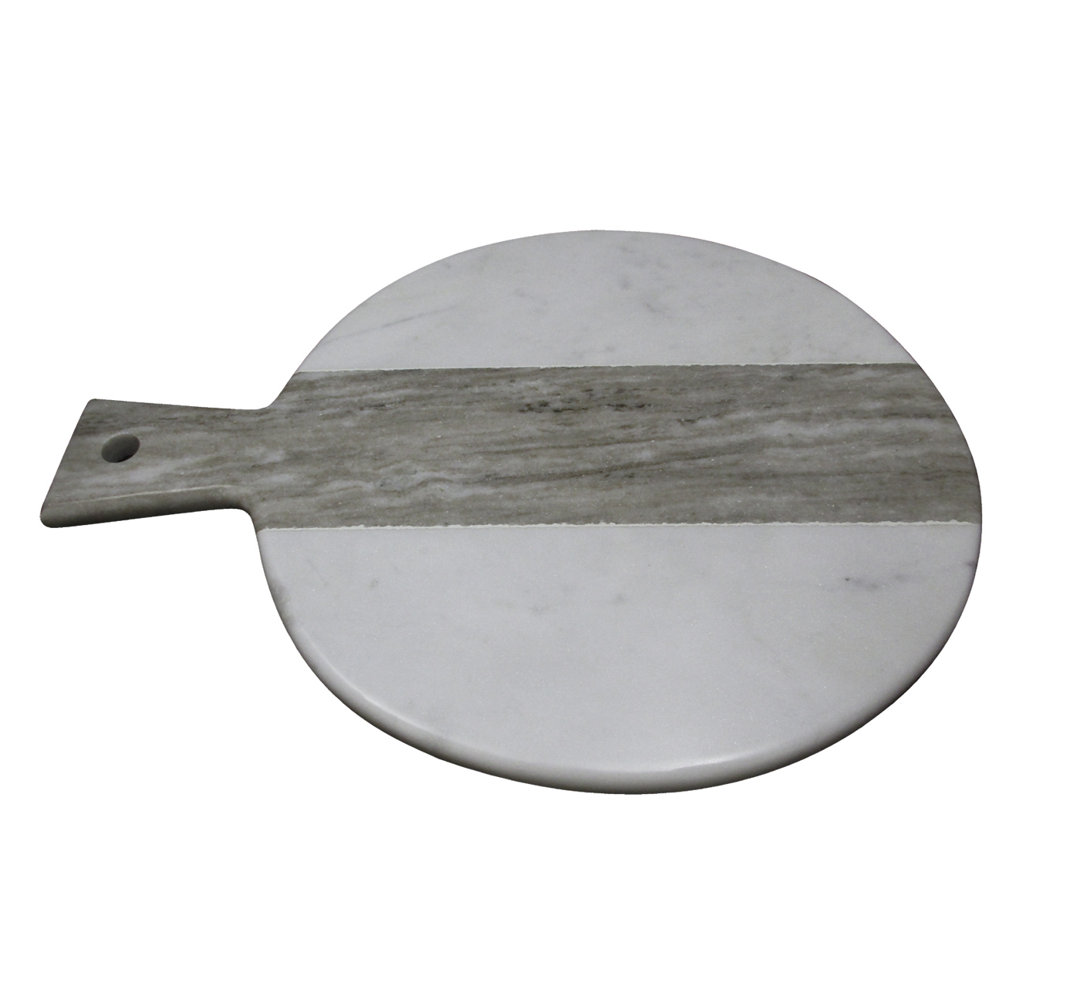 Gracie Oaks Paille Marble Cheese Board Gracie Oaks