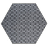 Tapis noir abstrait intérieur / extérieur