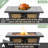 28" Propane Gas Fire Pit Table, 50000 BTU Square Steel Fire Pit  For Outside Patio Deck Garden Courtyard -Brown