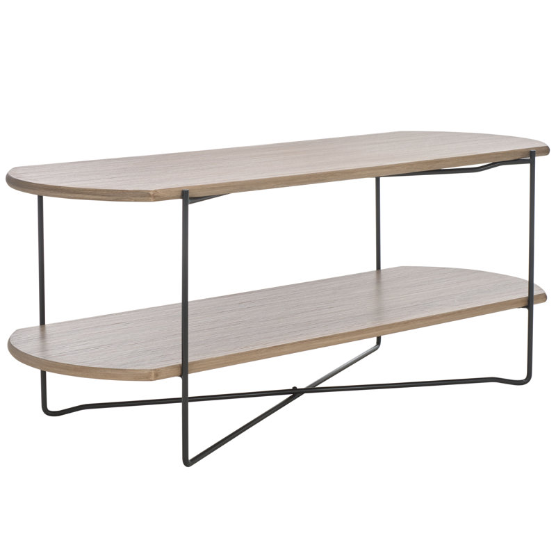 Table basse Reyo, Gris clair