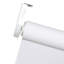 Semi Sheer Daylight Roller Blind with Chrome Eyelet Detail-1207423552-1207423566