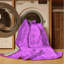 Tapis lavables à la machine mauve Mid-Century 1325 Leyes-709920940