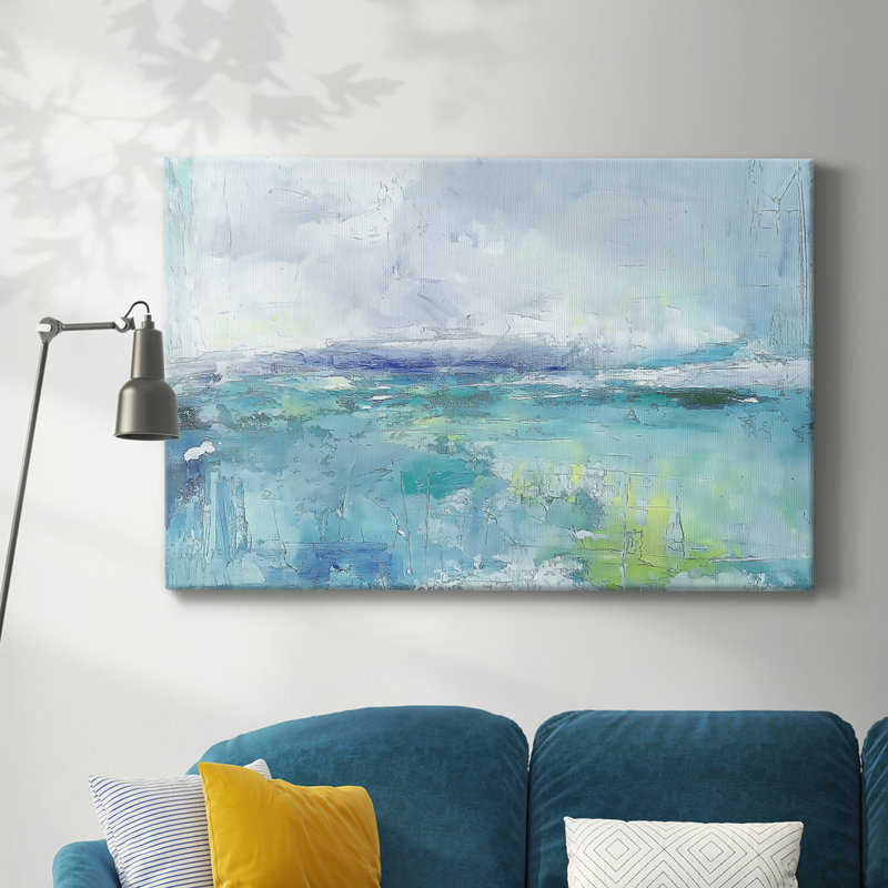 Paysage abstrait, série VII, H 40 po x l 60 po
